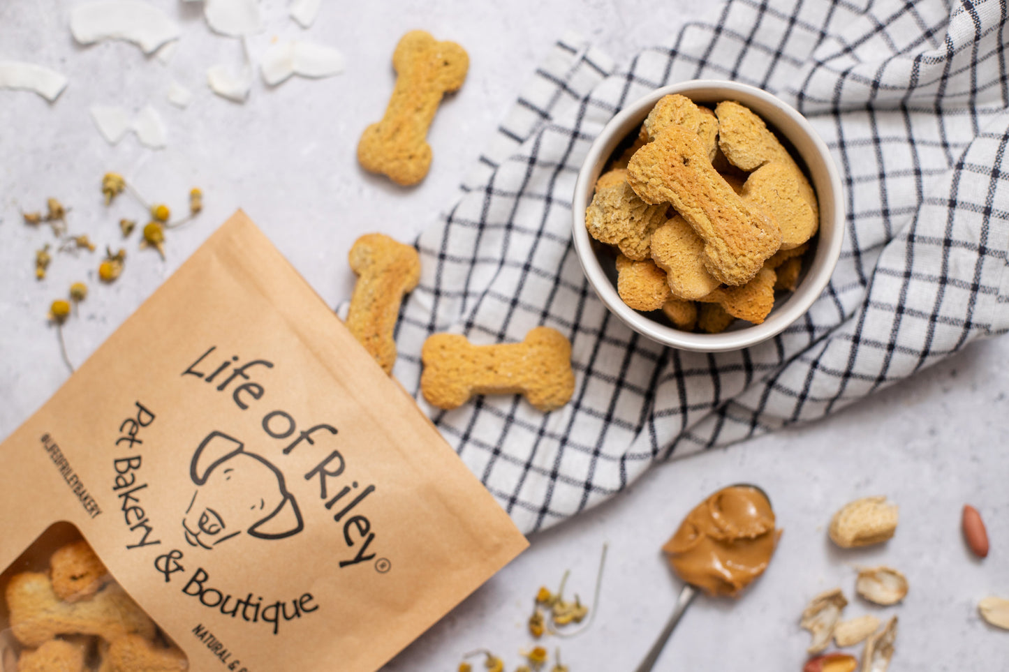 Life of Riley Bedtime Biscuits for Dogs – Calming, Grain-Free, Natural