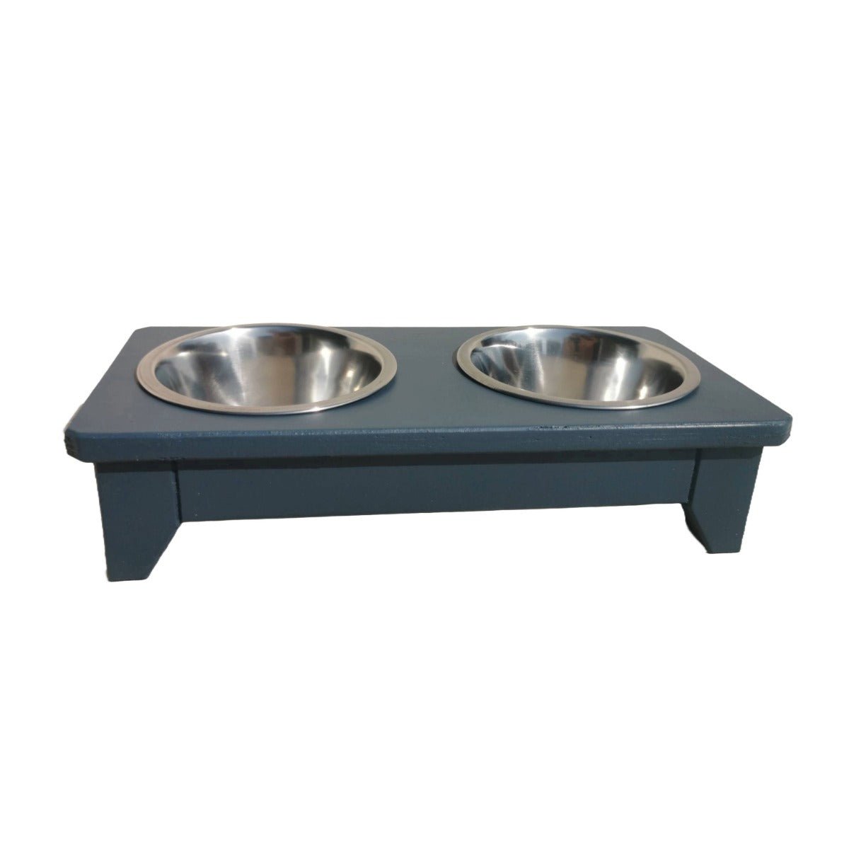 Double Raised Dog Bowl - Low (11cm)
