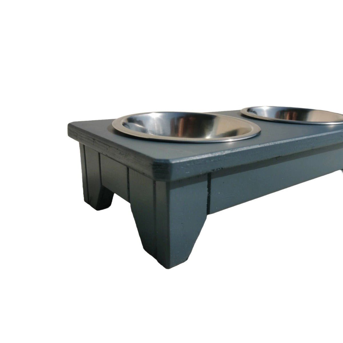 Double Raised Dog Bowl - Low (11cm)