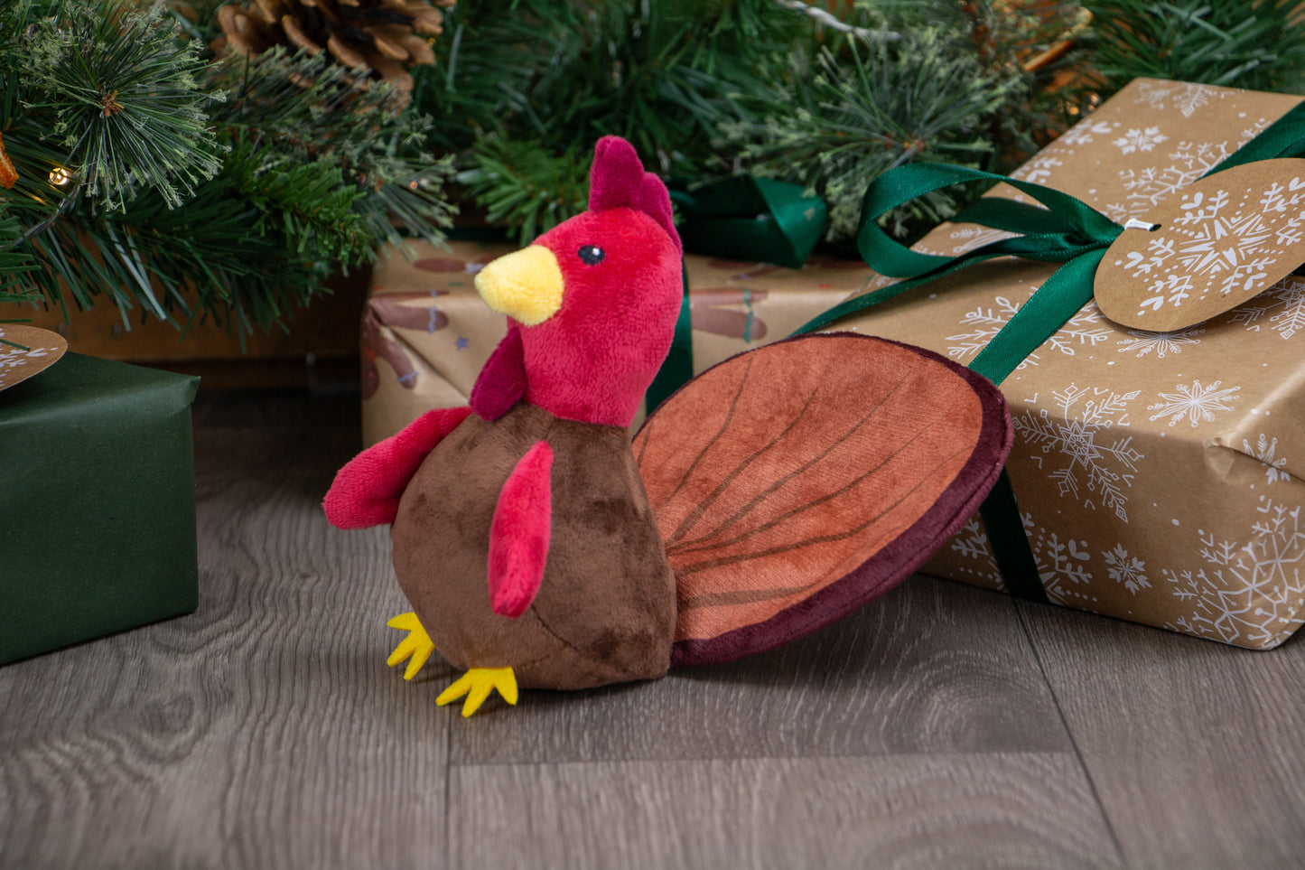 Ancol Mini Tina Turkey Christmas Dog Toy