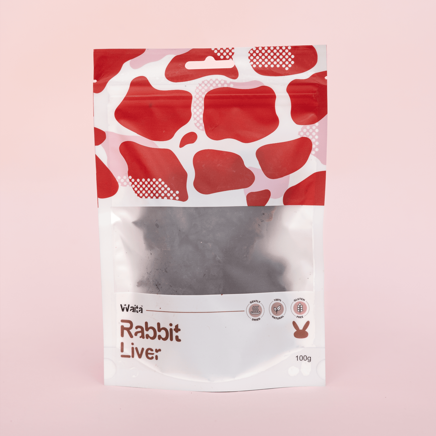 Waita Air-Dried Rabbit Liver 100g - Hairy Dogs (Cambs) Ltd