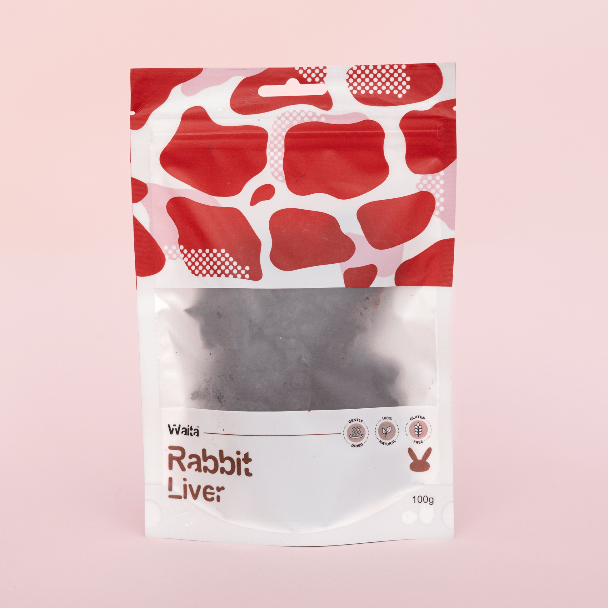 Waita Air-Dried Rabbit Liver 100g - Hairy Dogs (Cambs) Ltd