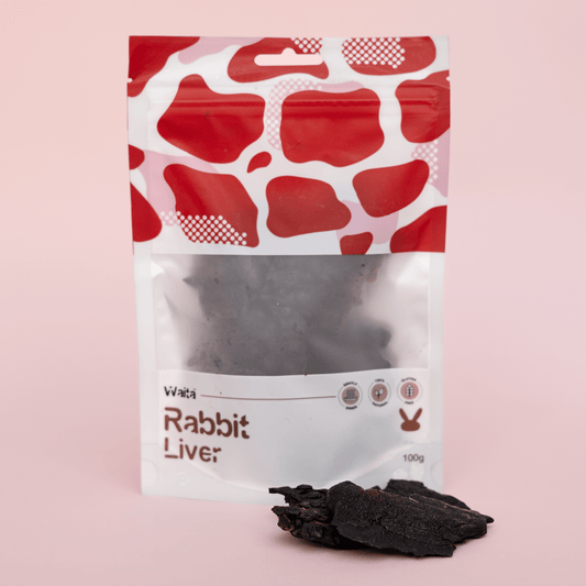 Waita Air-Dried Rabbit Liver 100g - Hairy Dogs (Cambs) Ltd