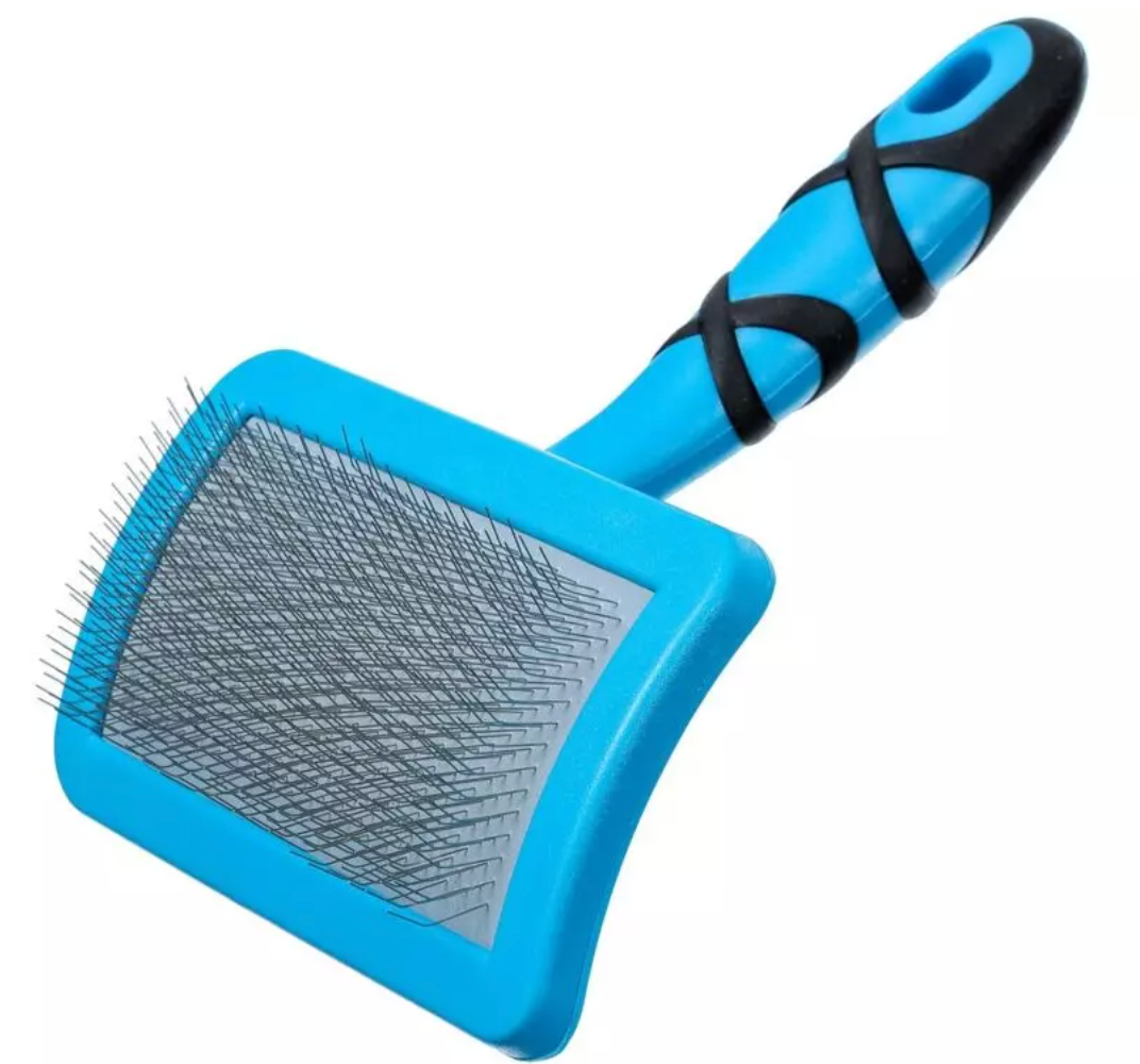 Groom Professional Curved Soft Slicker Brush - Medium