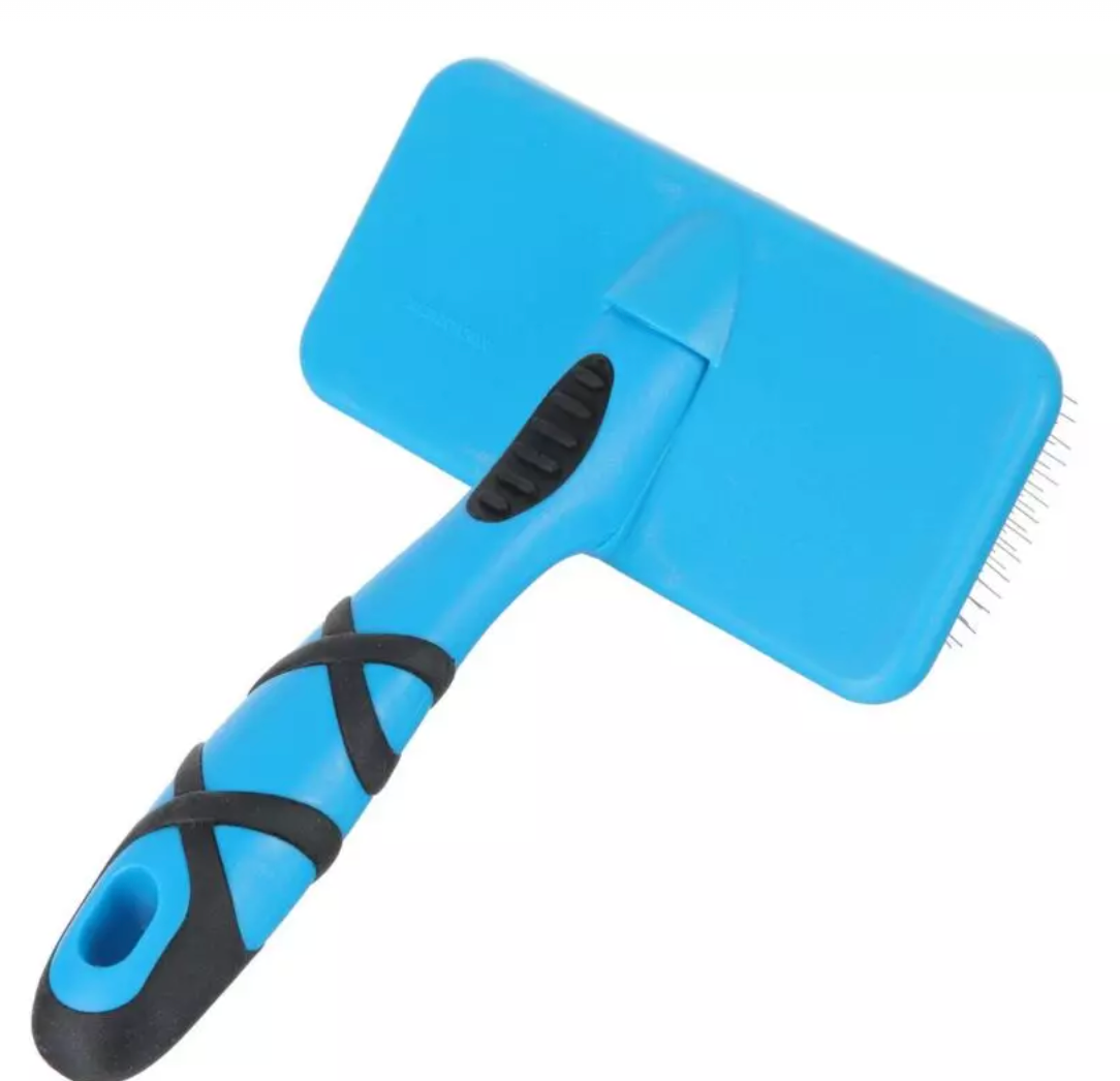 Groom Professional Flat Slicker Brush - Medium