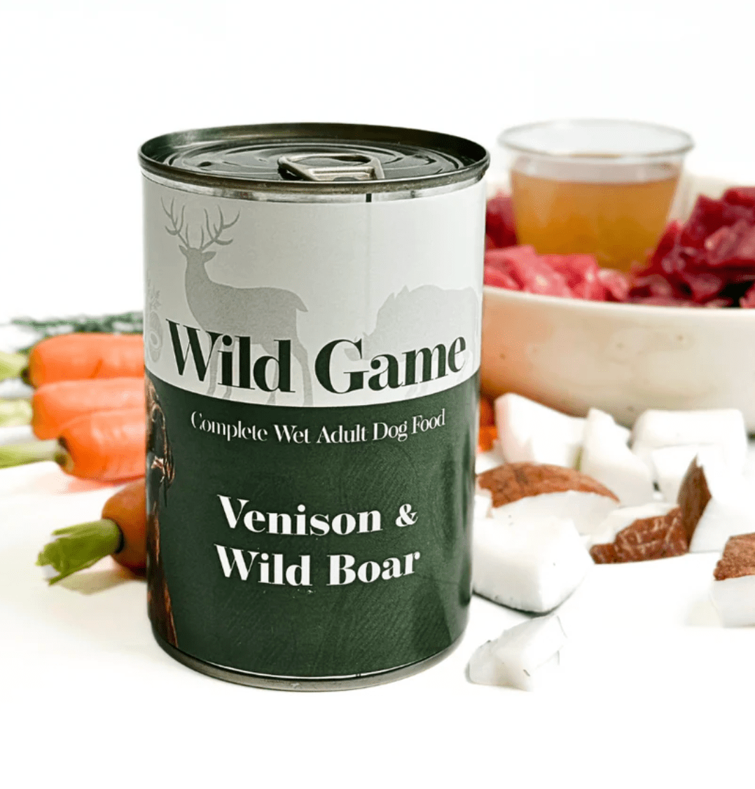 Wild Antler Wild Boar & Venison Grain-Free Complete Wet Working Dog Food 400g