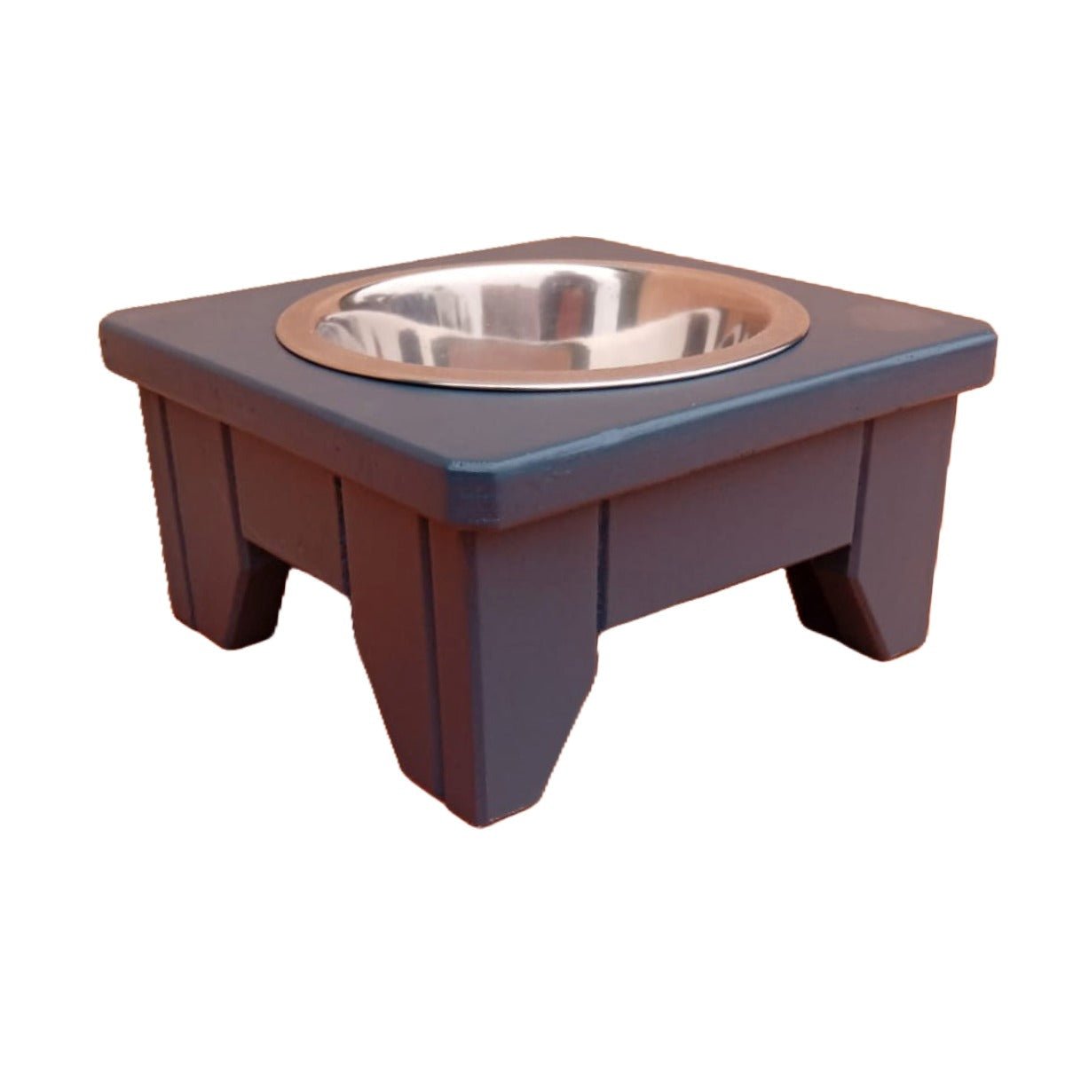 Single Raised Dog Bowl – Low (11cm)