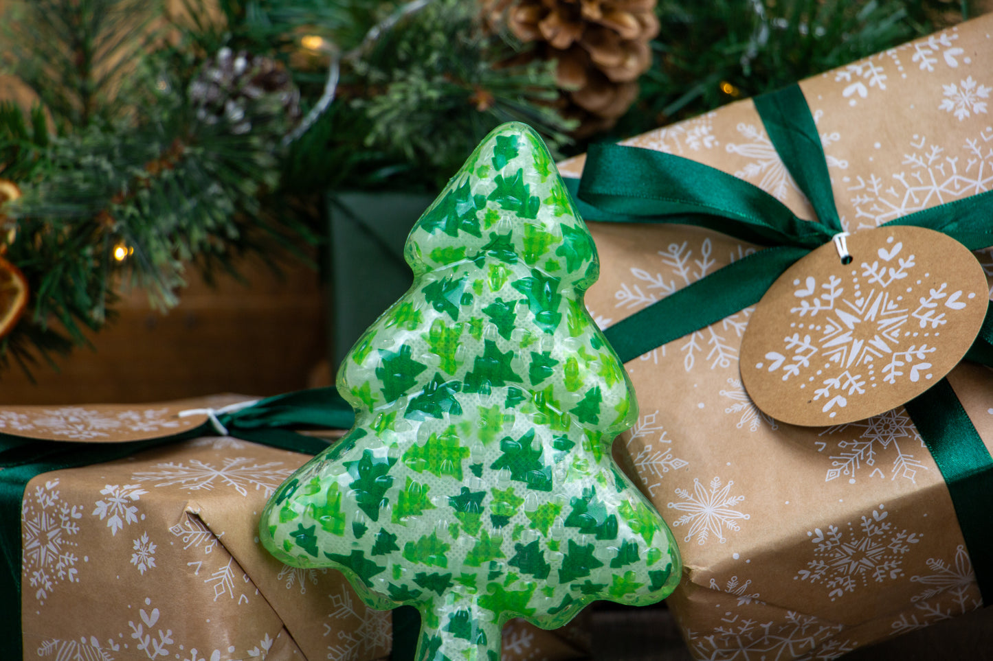 Ancol Squeaky Christmas Tree Dog Toy