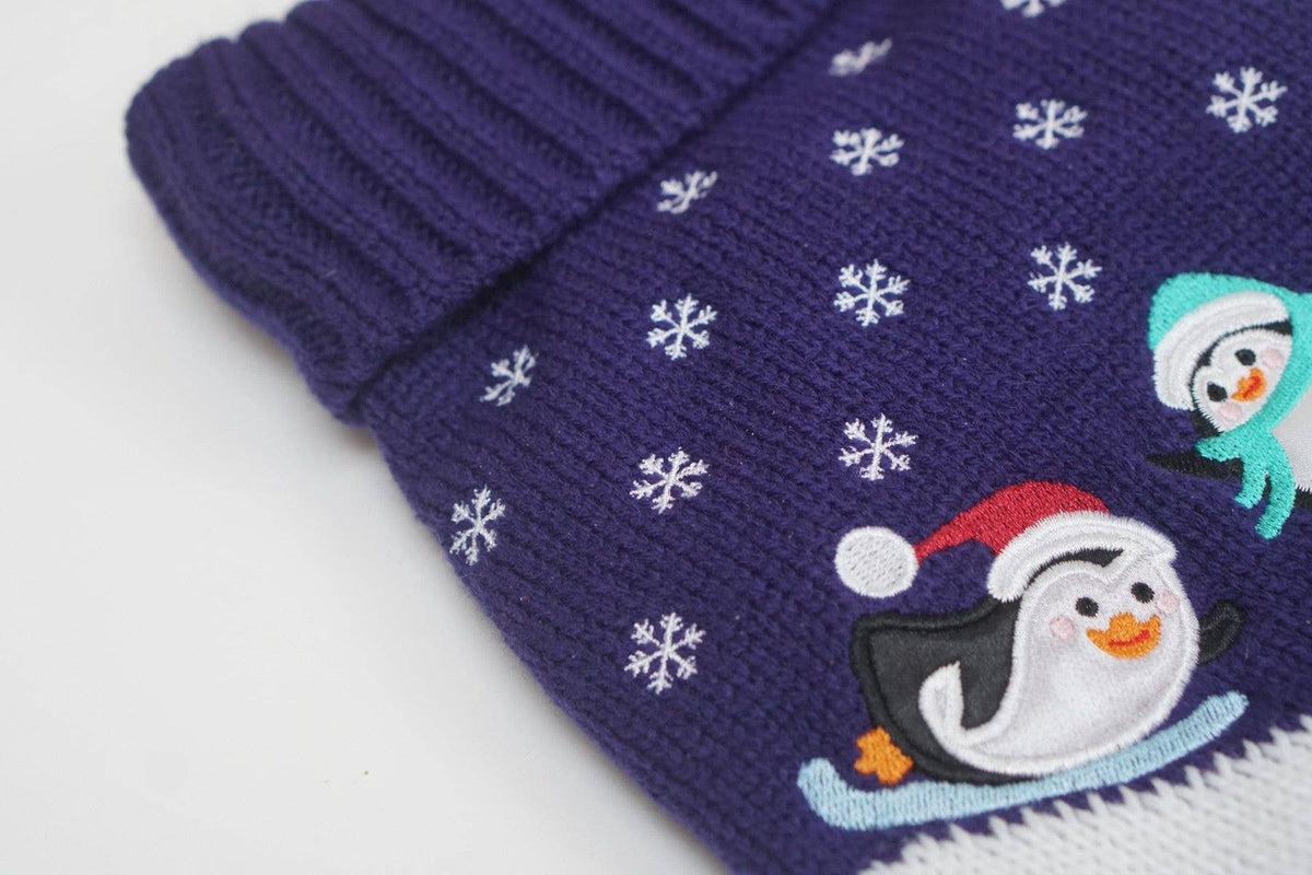 PetLondon Dancing Penguin Christmas Dog Jumper – image 3