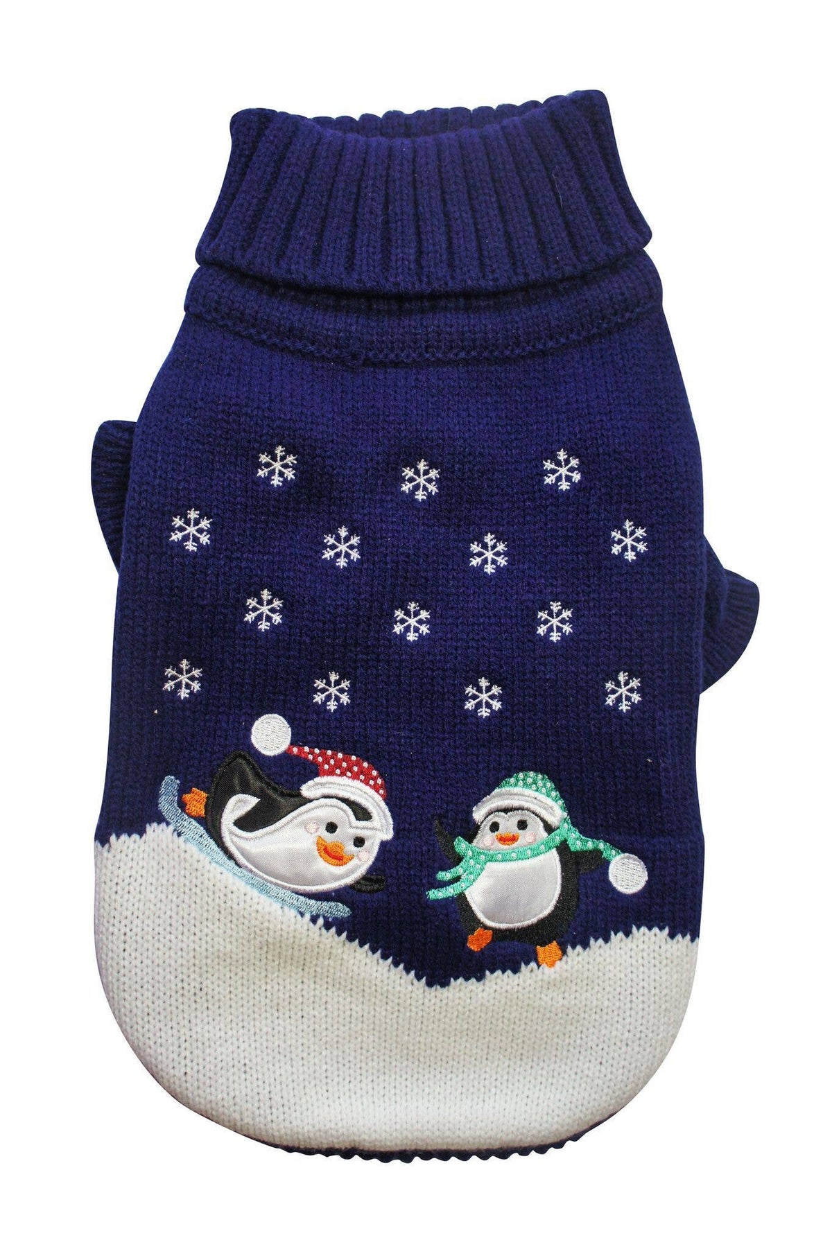 PetLondon Dancing Penguin Christmas Dog Jumper