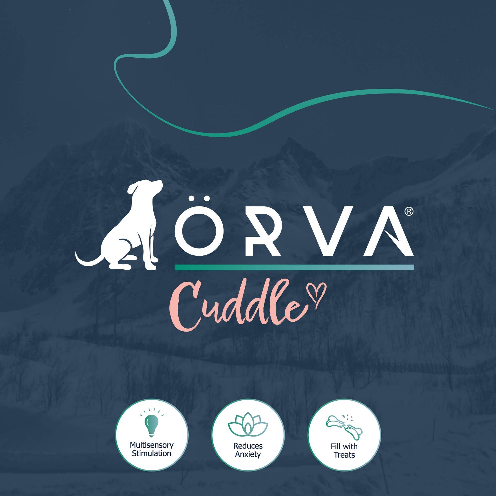Ancol Örva cuddle range enrichment toys for dogs