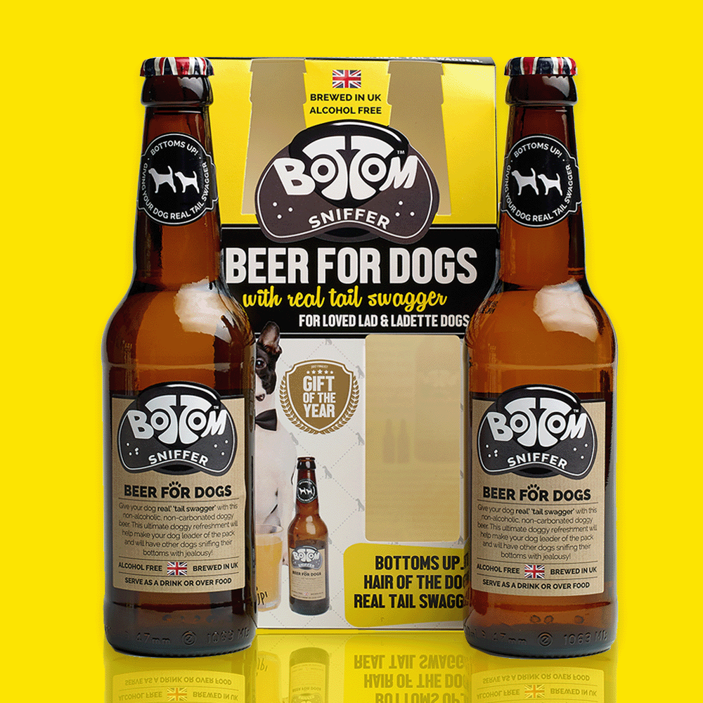 Woof&Brew Bottom Sniffer Beer For Dogs