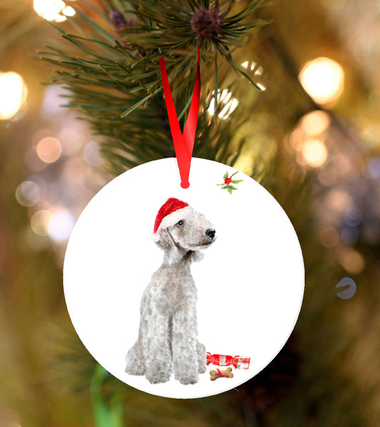 Ceramic Christmas / Holiday Decoration, Bedlington, Joe - Hairy Dogs (Cambs) Ltd