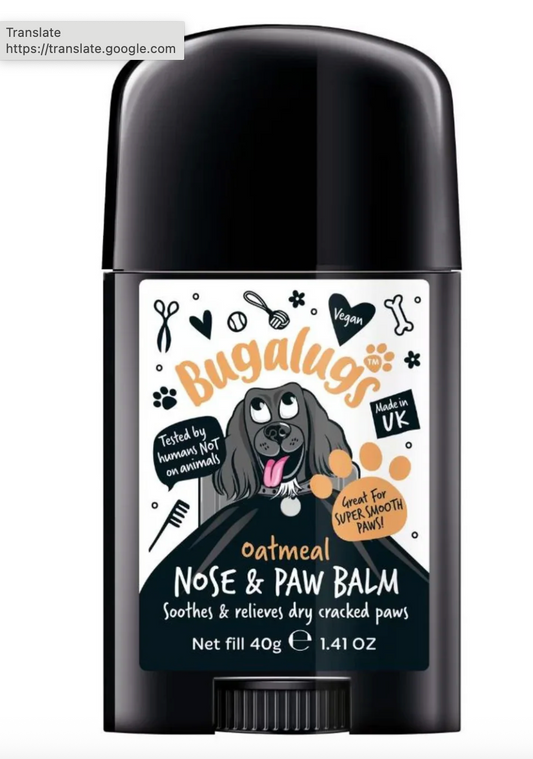Bugalugs oatmeal nose and paw balm stick for dogs