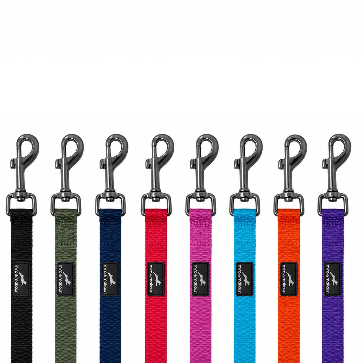 Miro & Makauri Belay Nylon Dog Leads with Padded Handle - Hairy Dogs (Cambs) Ltd