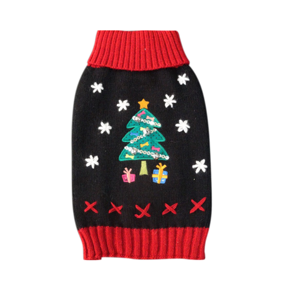 PetLondon Jingle Bell Christmas Tree Dog Jumper