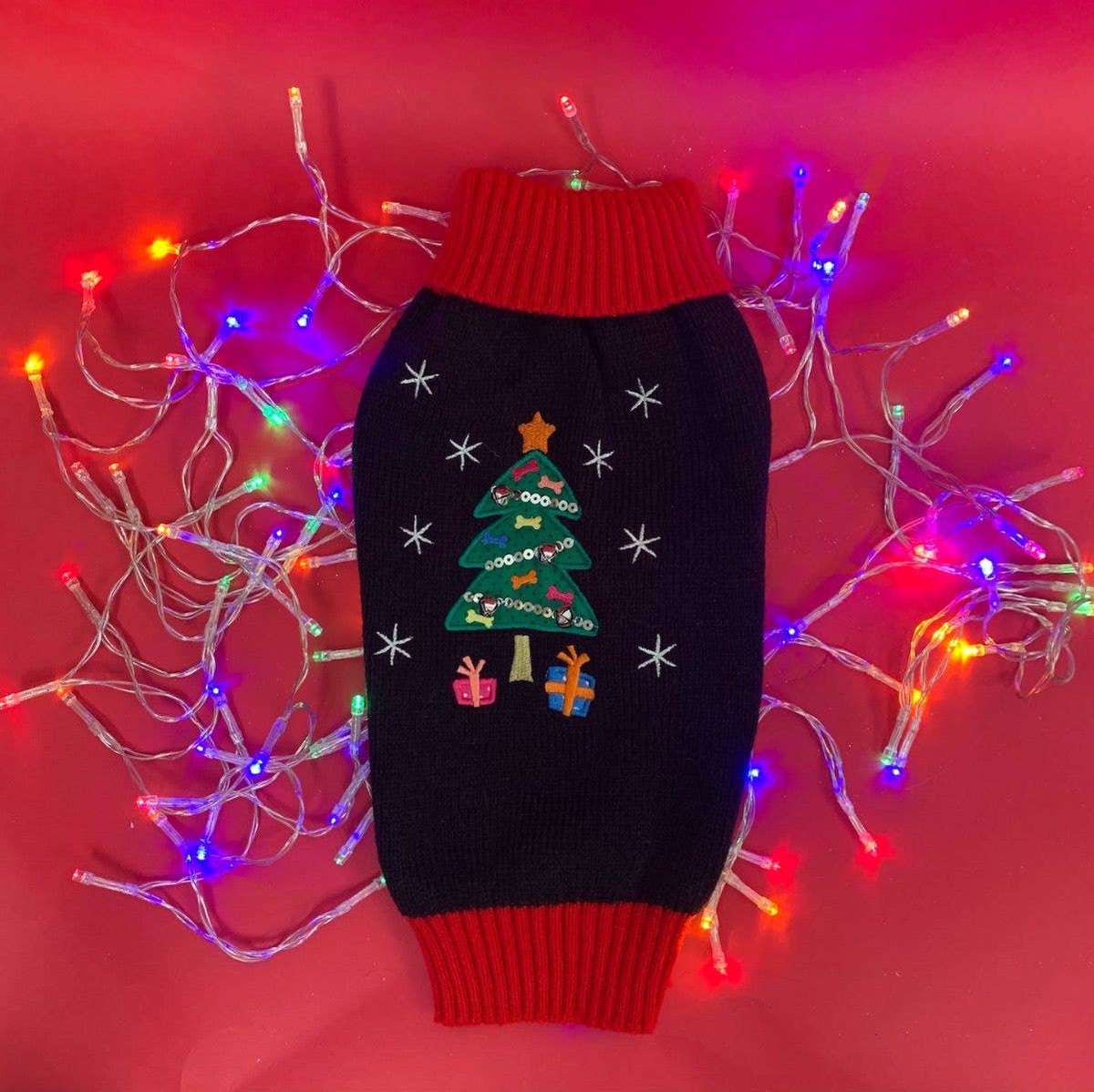 PetLondon Jingle Bell Christmas Tree Dog Jumper – image 4