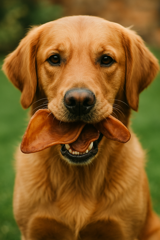 Hairy Dogs Natural Air-Dried Pig Ears – Ethically Sourced, 100% Natural Treats.