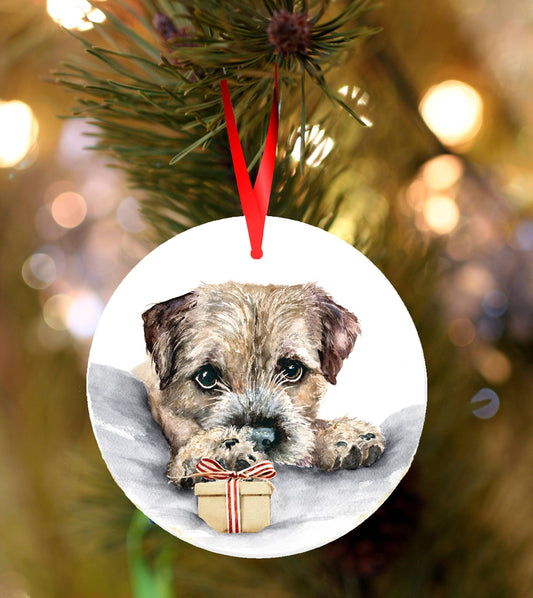 Ceramic Decoration, Border Terrier, Murray
