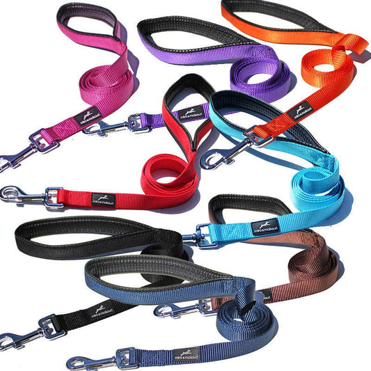 Miro & Makauri Belay Nylon Dog Leads with Padded Handle