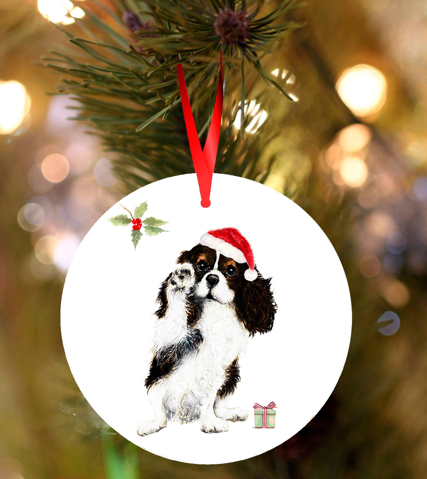 Ceramic Decoration, King Charles Spaniel, BABS